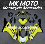 Fairings Kit Fit For Yzf R6 2017 2018 2019 2020 2021 2022 2023 Bodywork Set High Quality Abs Injection New Yellow Black HOCAPART