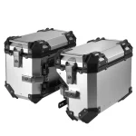 Motorcycle Tool Box 37L Universal Rear Luggage Trunk Storage Moto Top Case Waterproof Helmet Key Lock Tail Toolbox CNC Aluminum - Image 2