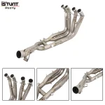 Slip For BMW S1000XR 2020 2021 2022 2023 Motocycle Exhaust Front Link Pipe Modify Moto Escape Tube Connecting Original Muffler - Image 4